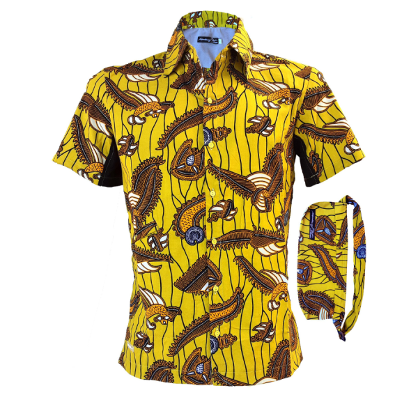 new african riding shirt